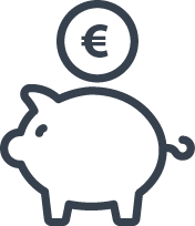 Tannenbaum und Windrad Icon